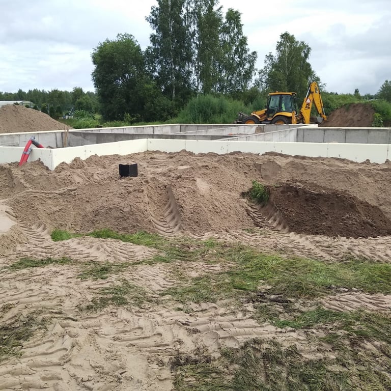 Lentveida pamatu izbūve Stūnīšos — attēls 9