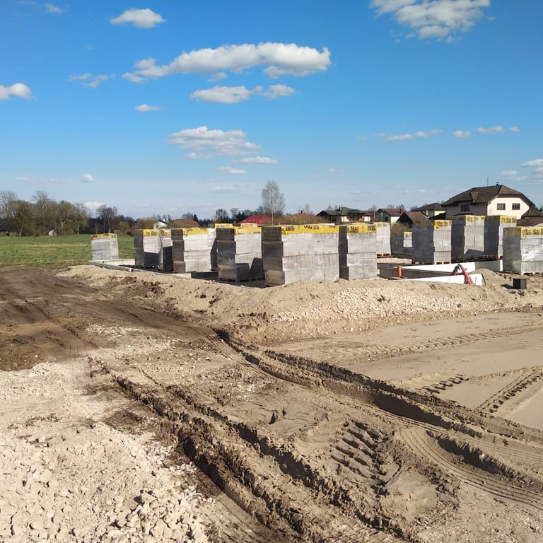 Lentveida pamatu izbūve Stūnīšos — attēls 13